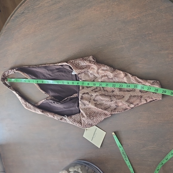 Mara Hoffman MULTI SAND FULL CIRCLE GABRIELA ONE PIECE Sz S - Picture 14 of 16